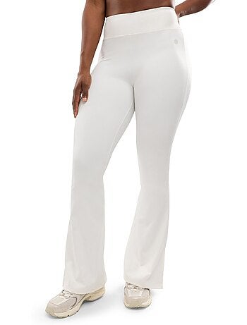 Leggings de treino à boca de sino para mulher