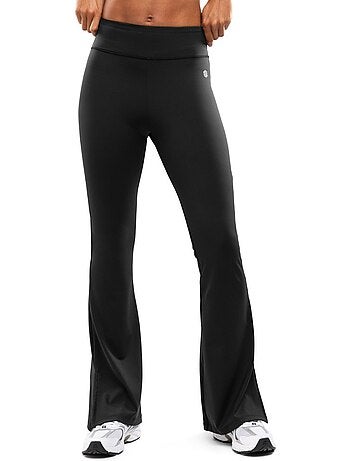 Leggings de treino à boca de sino para mulher