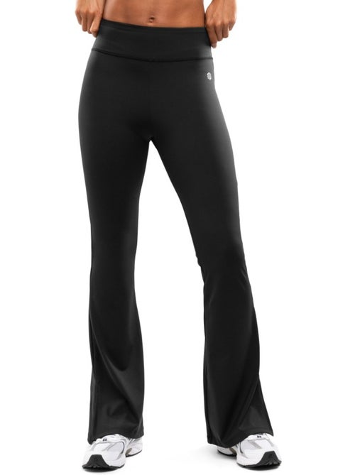 Leggings de treino à boca de sino para mulher - Kiabi