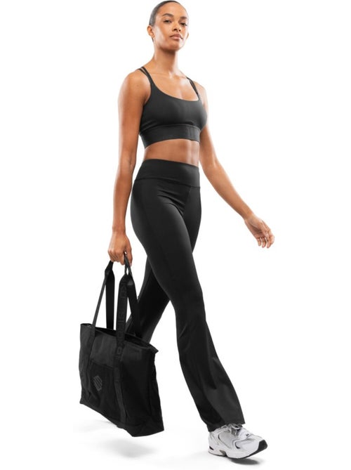 Leggings de treino à boca de sino para mulher - Kiabi