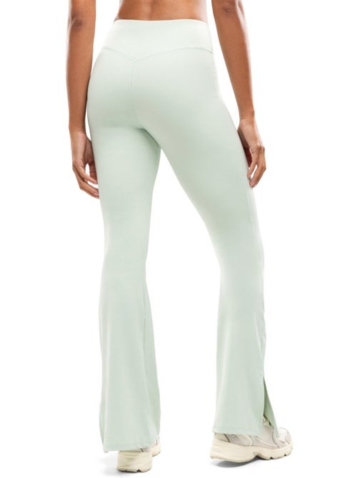 Leggings de treino à boca de sino para mulher - Kiabi