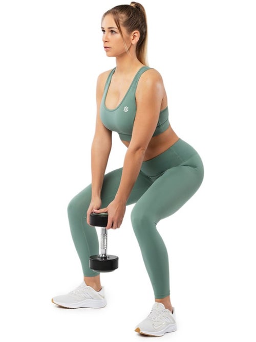 Leggings de treino de cintura média - Kiabi