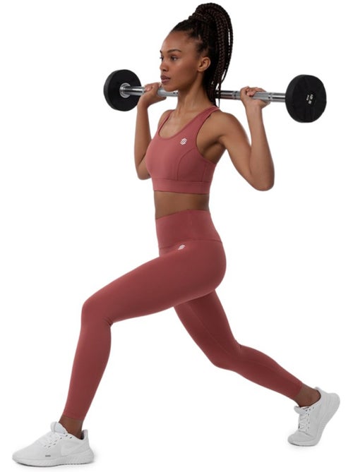 Leggings de treino de cintura média - Kiabi