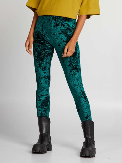 Leggings de veludo - Kiabi