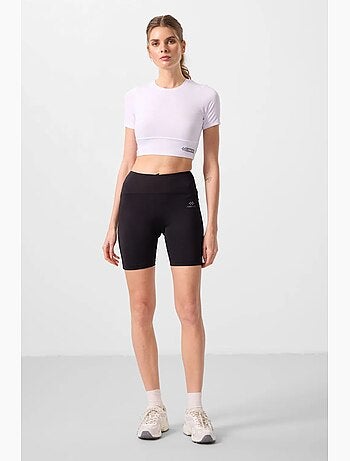 Leggings desportivas curtas de cintura subida slim fit tommy