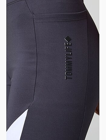 Leggings desportivos curtos de cintura subida tommy