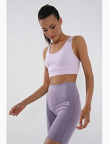Leggings desportivos curtos de cintura subida tommy
