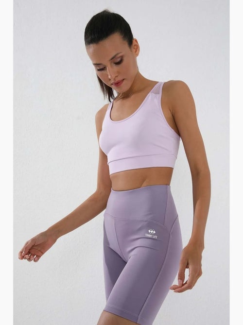 Leggings desportivos curtos de cintura subida tommy - Kiabi Leggings desportivos curtos de cintura subida tommy - Kiabi