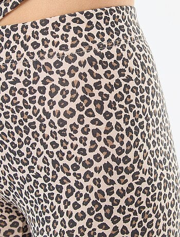 Legging elástico com cintura elástica