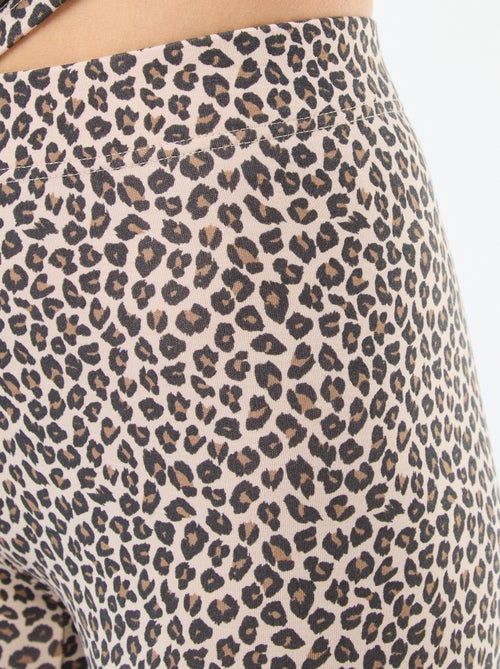 Leggings elásticos com cintura elástica - Kiabi