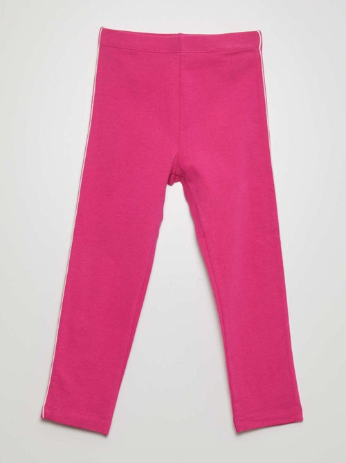 Leggings em jersey elástico com cós elástico - Kiabi