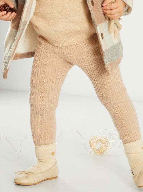 Leggings em malha de fantasia - Kiabi