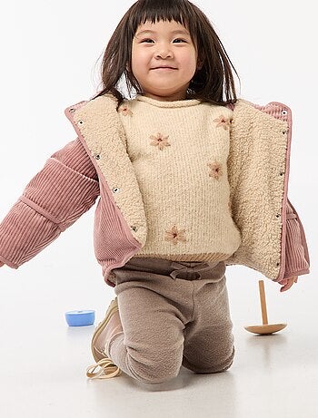 Leggings em malha macia