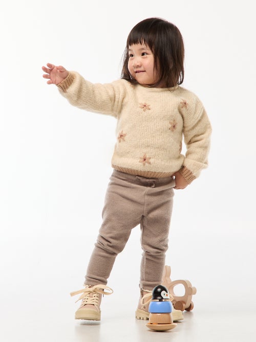 Leggings em malha macia - Kiabi