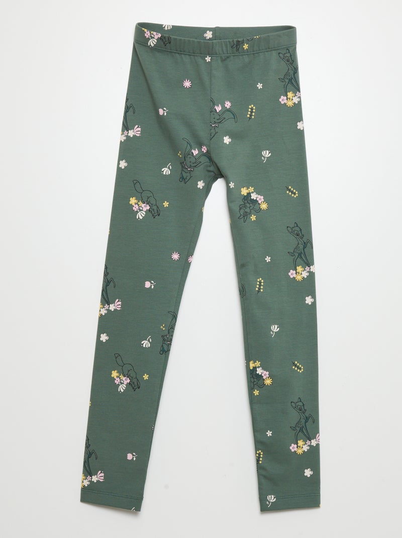 Leggings estampadas 'Disney Classics' VERDE - Kiabi