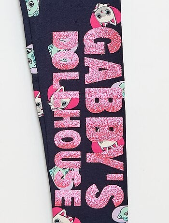 Legging estampado em algodão 'Gabby's dollhouse'