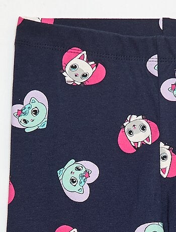 Legging estampado em algodão 'Gabby's dollhouse'