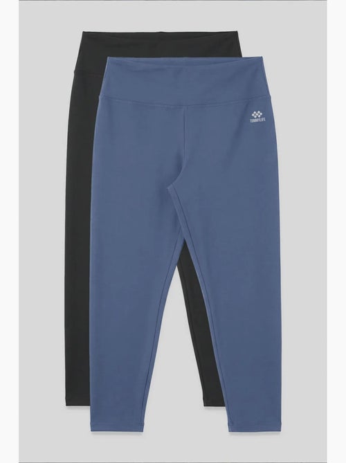 Leggings femininas em poliéster-elastano tommy - Kiabi Leggings femininas em poliéster-elastano tommy - Kiabi