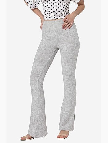 Leggings flare de cintura alta busem