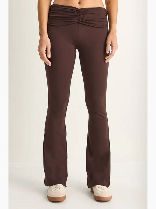 Leggings flare de cintura alta lucci - Kiabi