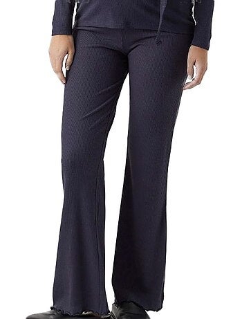 Leggings Flare de Grávida Mamalicious Marine