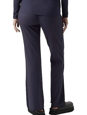 Leggings Flare de Grávida Mamalicious Marine
