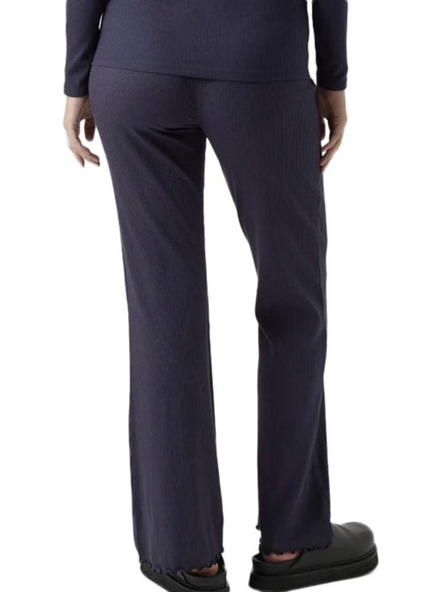 Leggings Flare de Grávida Mamalicious Marine - Kiabi Leggings Flare de Grávida Mamalicious Marine - Kiabi