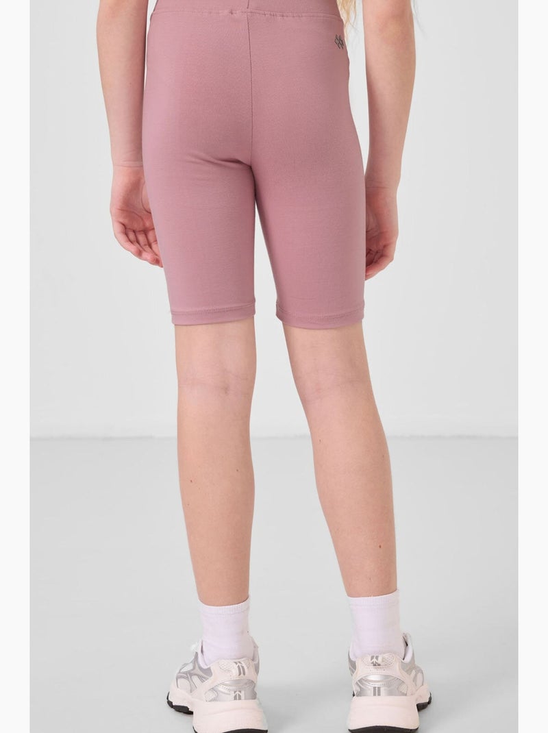Leggings infantil de algodão tommy Rosa velho - Kiabi