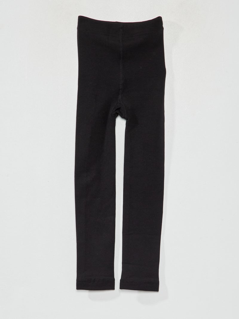 Leggings lisas PRETO - Kiabi