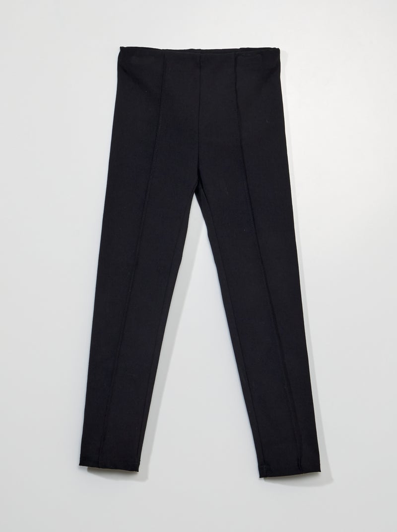 Leggings lisas Preto - Kiabi
