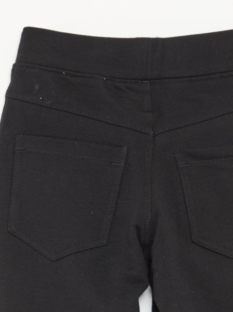 Leggings lisas Preto - Kiabi