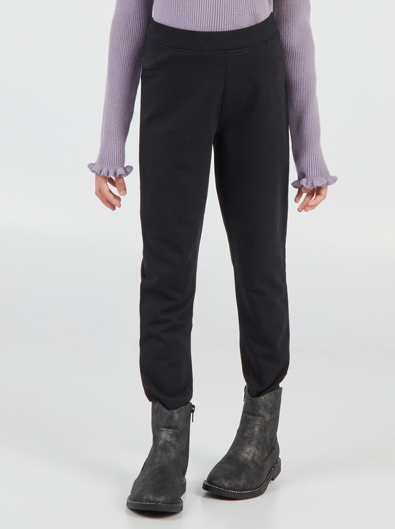 Leggings lisas Preto - Kiabi