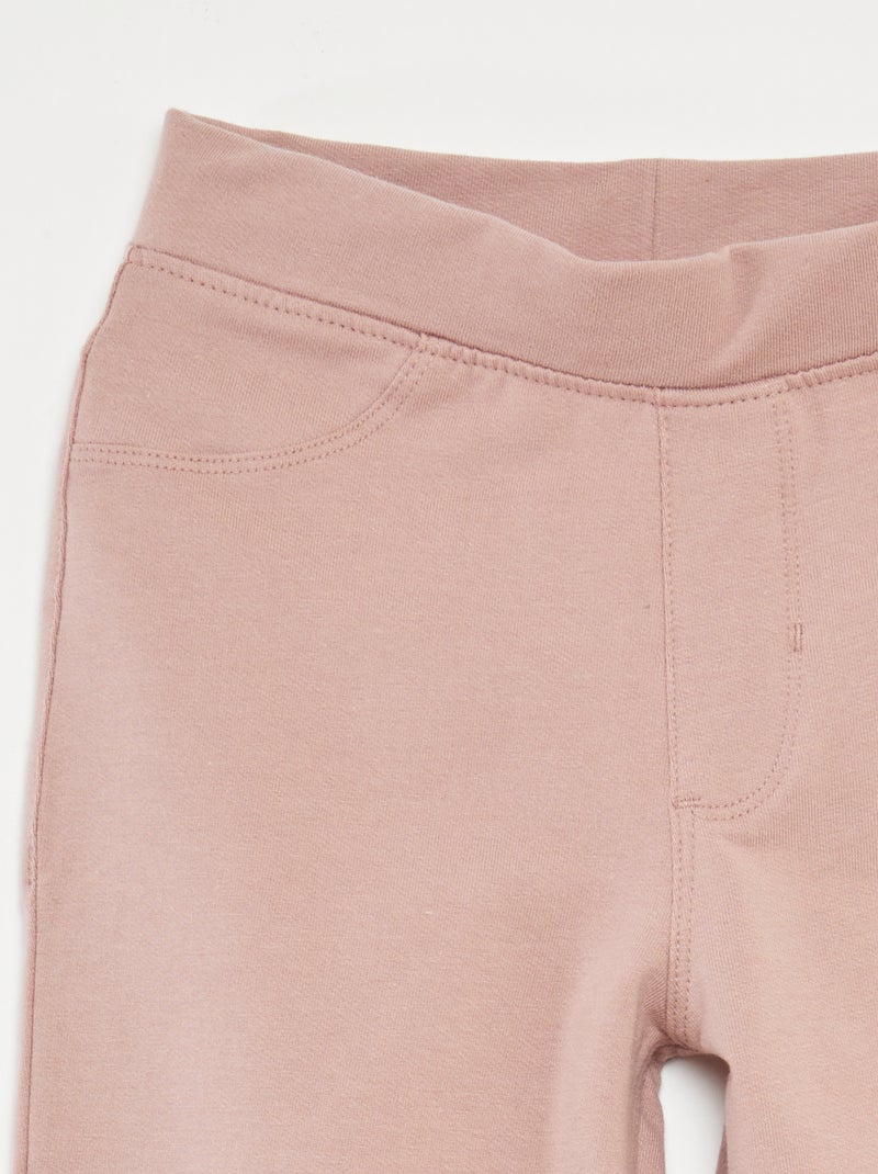 Leggings lisas Rosa - Kiabi
