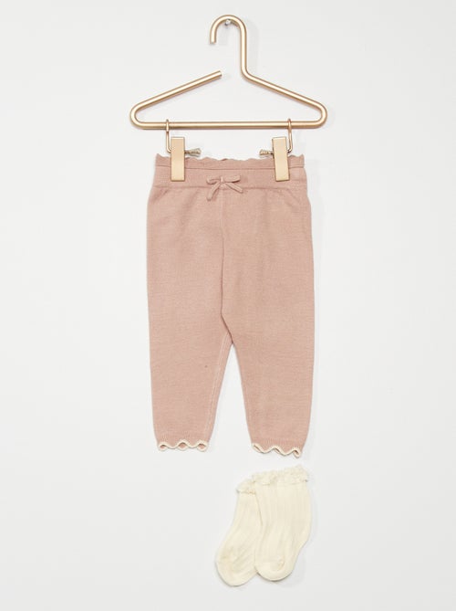 Leggings + meias - Kiabi