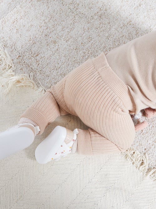 Leggings + meias de malha canelada - Kiabi