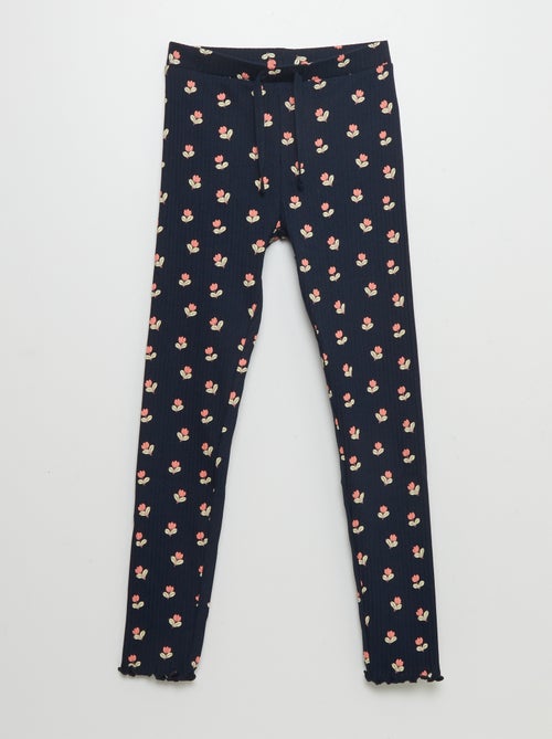 Leggings nervuradas - Kiabi