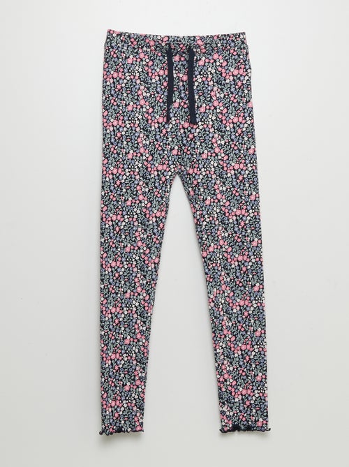 Leggings nervuradas - Kiabi