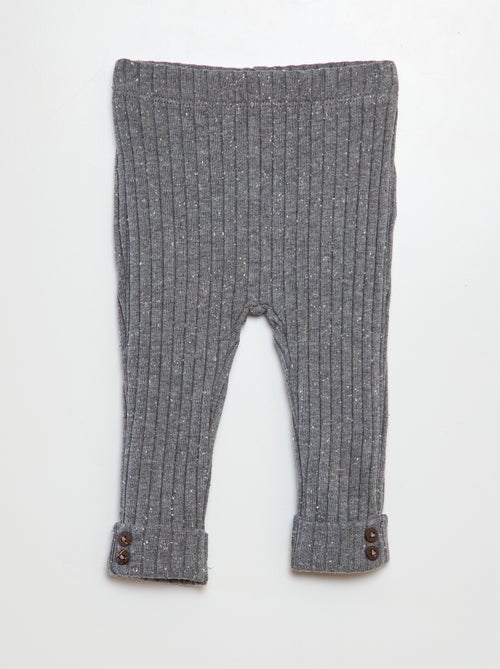 Leggings nervuradas - Kiabi