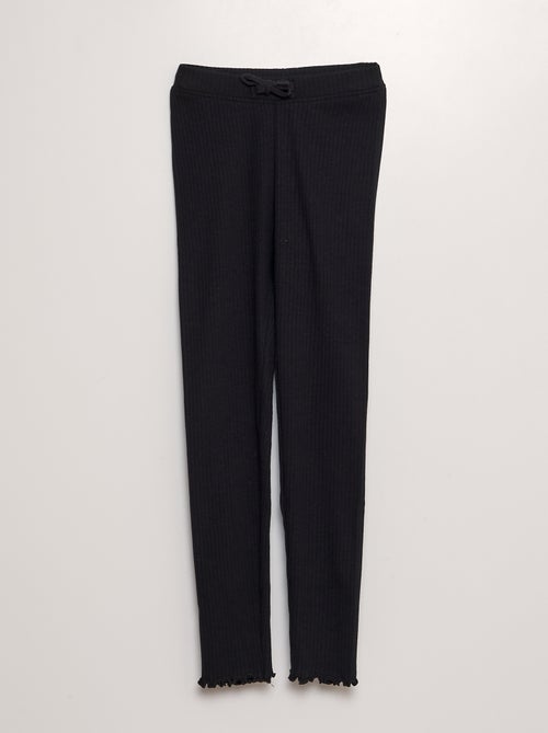 Leggings nervuradas - Kiabi