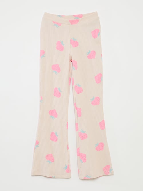 Leggings nervuradas - Kiabi