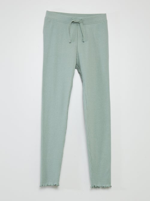 Leggings nervuradas - Kiabi