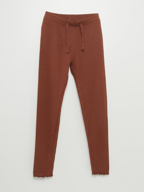 Leggings nervuradas - Kiabi
