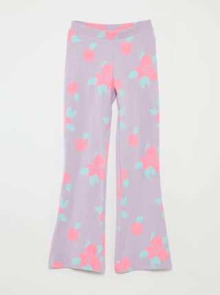 Leggings nervuradas