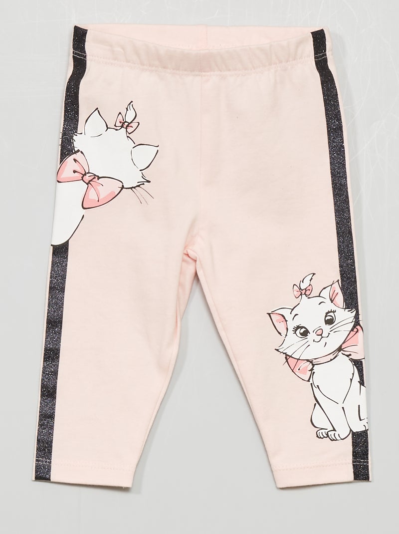 Leggings 'Os Aristogatos' - Cinzentas Rosa - Kiabi