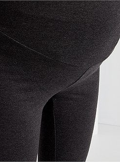 Leggings pré-mamã em malha extensível - Kiabi