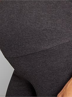 Leggings pré-mamã em malha extensível - Kiabi
