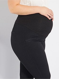 Leggings pré-mamã em malha milano - Kiabi