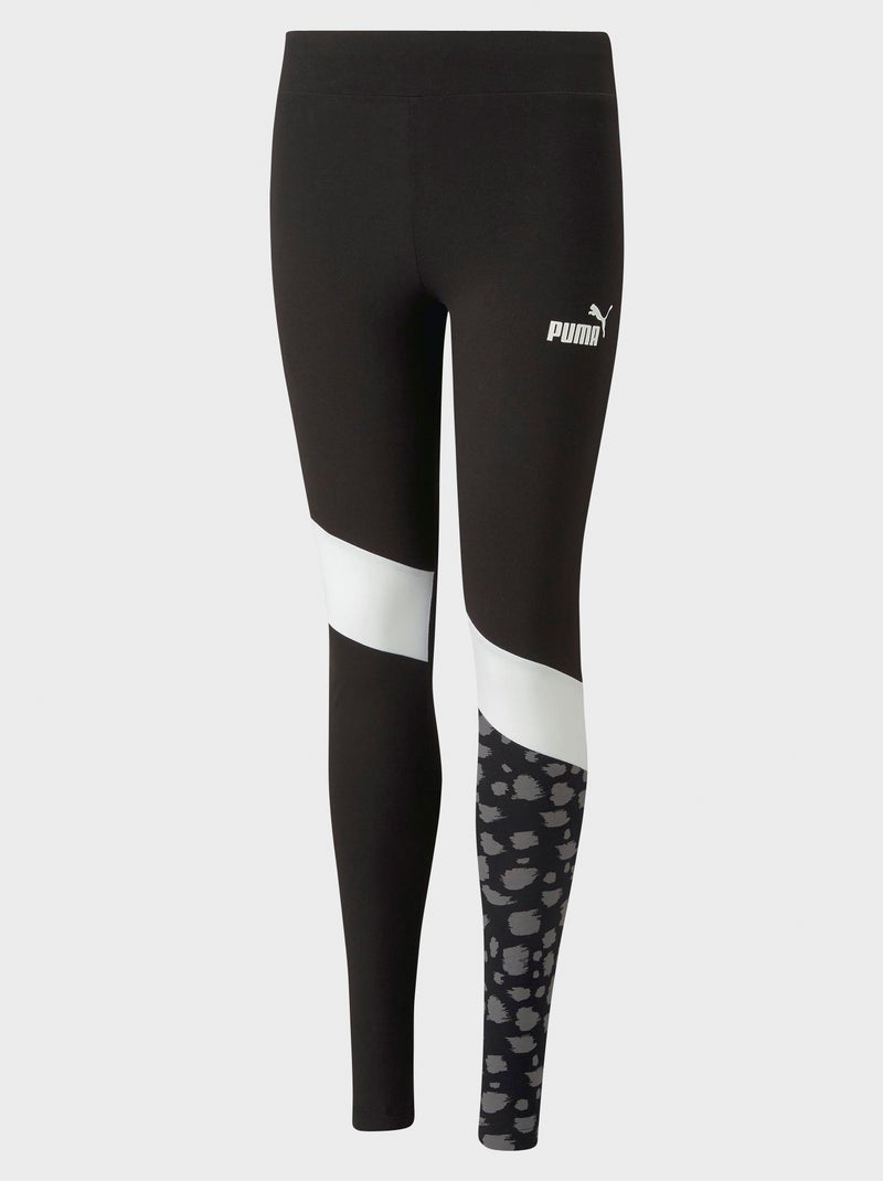 Leggings 'Puma' de malha elástica PRETO - Kiabi