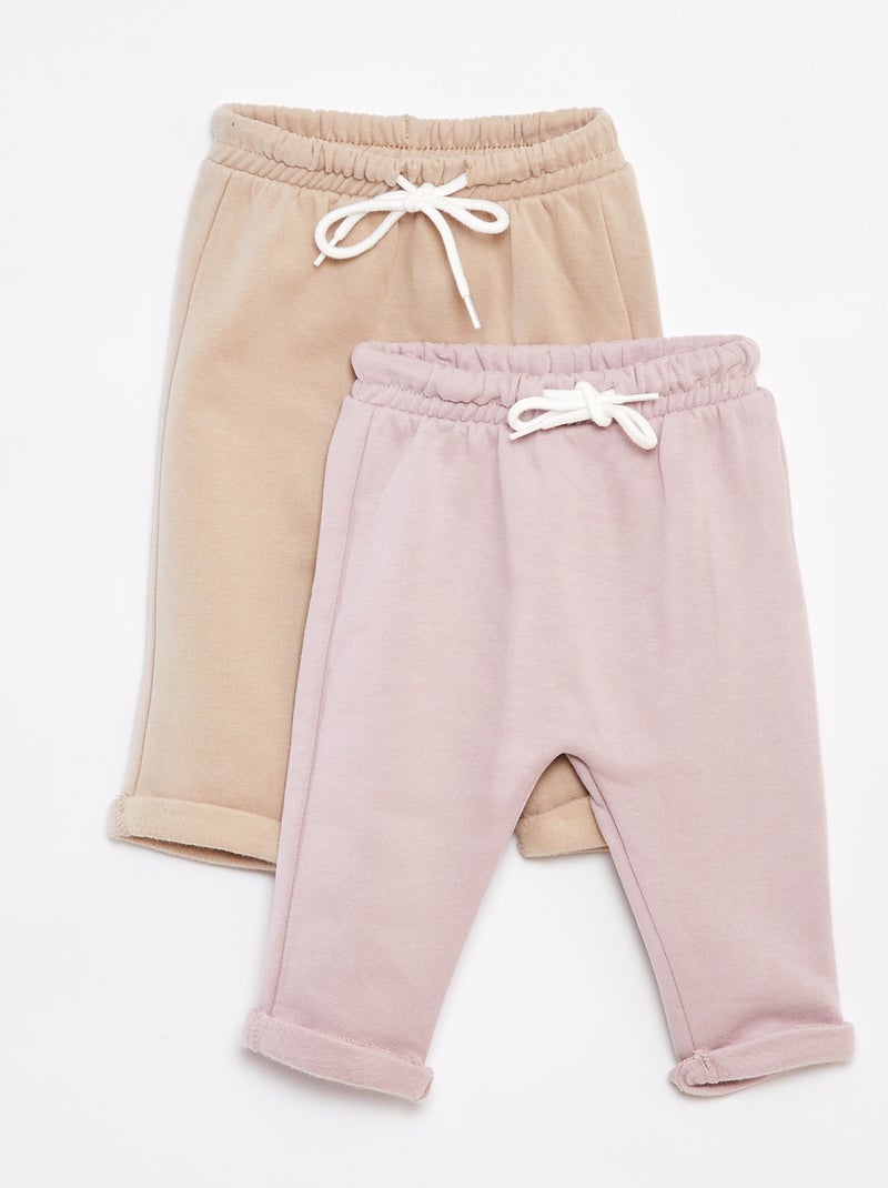 Leggings quentes estilo saruel Bege - Kiabi