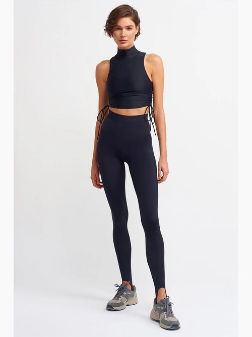 Leggings skinny de cintura subida dilvin - Kiabi Leggings skinny de cintura subida dilvin - Kiabi